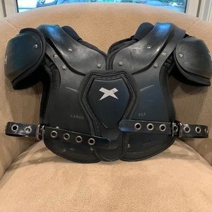 Zenith youth fly football shoulder pads.